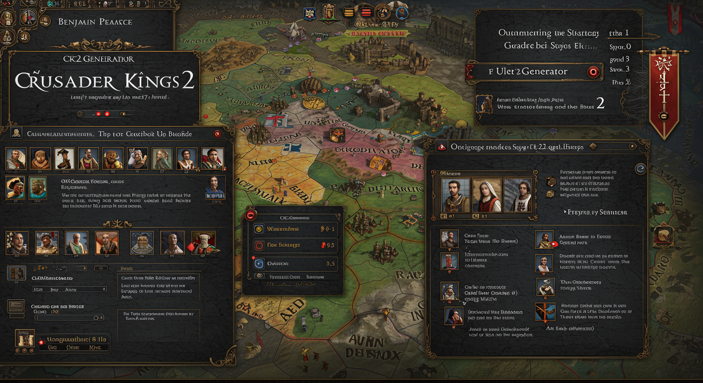 gaming guide at ck2generator from benjamin pearce